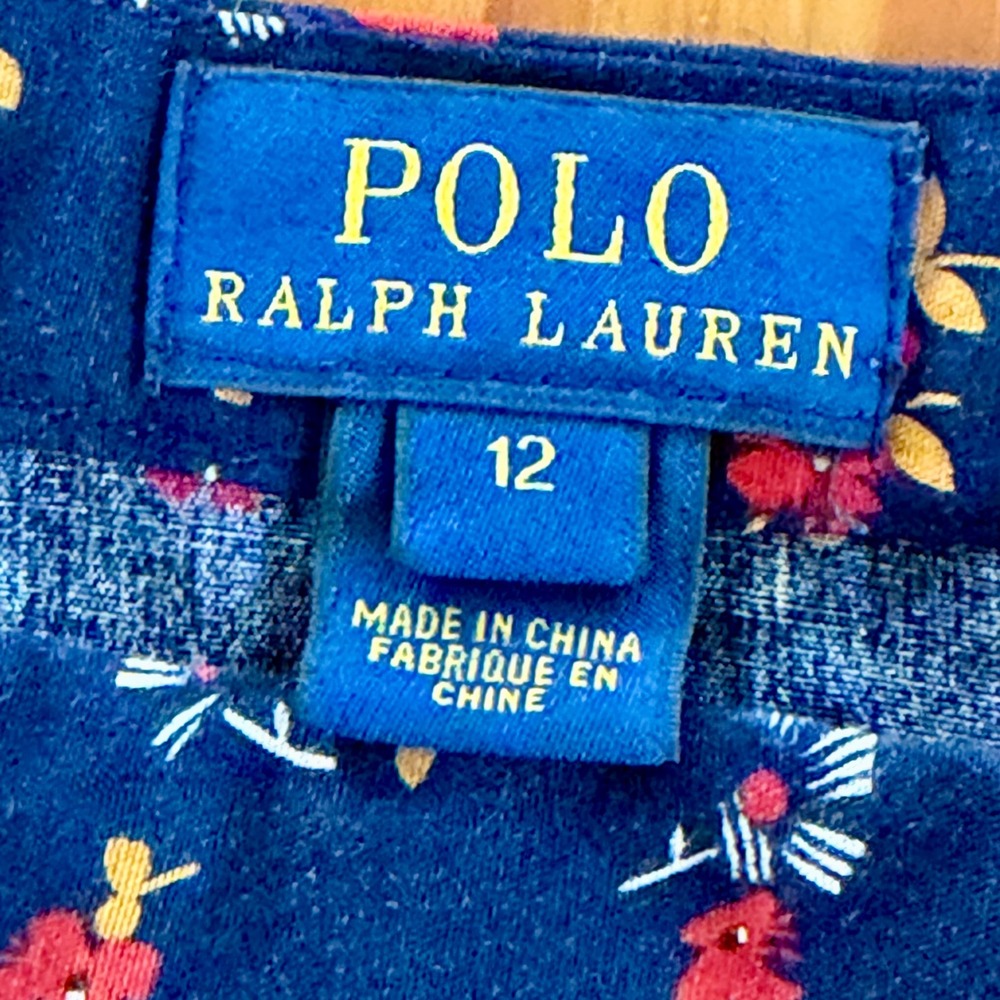 Polo Ralph Lauren‎ Navy Blue Floral Viscose Flared Mini Skirt Size 12 313612796 - Picture 2 of 8